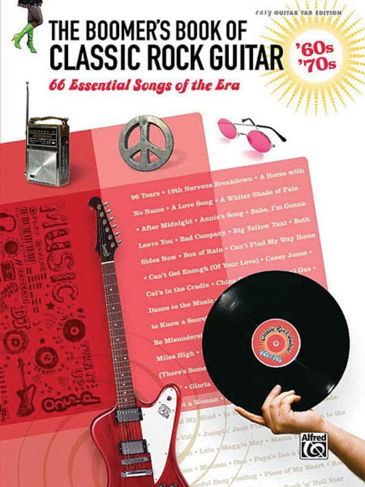 Boomers Book Of Classic Rock Guitar 60s - 70S (Softcover Book)