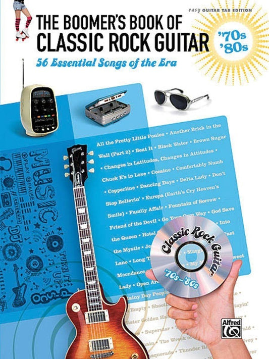 Boomers Book Of Classic Rock Guitar 70S - 80s (Softcover Book)