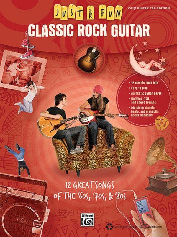 Classic Rock Easy Guitar Tab by Hal Leonard