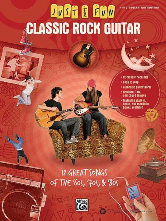 Classic Rock Easy Guitar Tab by Hal Leonard