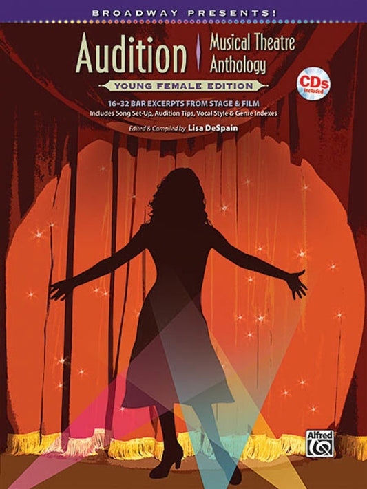 Audition Musical Theatre Anth Young Fem Book/CD (Softcover Book/CD)