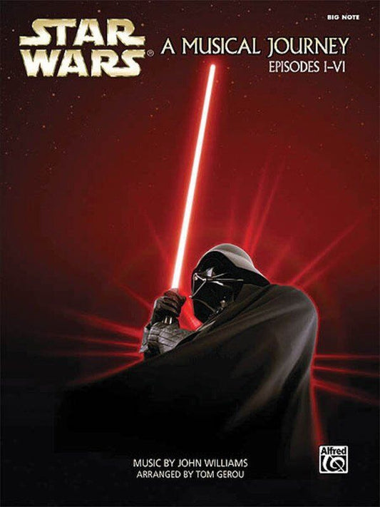 Star Wars Music from Episodes I - VI Big Note Piano Sheet Music