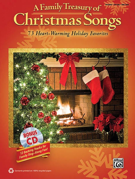 Family Treasury Of Christmas Songs PVG (Softcover Book/CD)