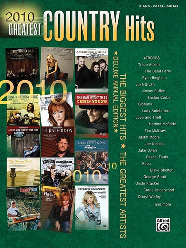2010 Greatest Country Hits PVG (Softcover Book)