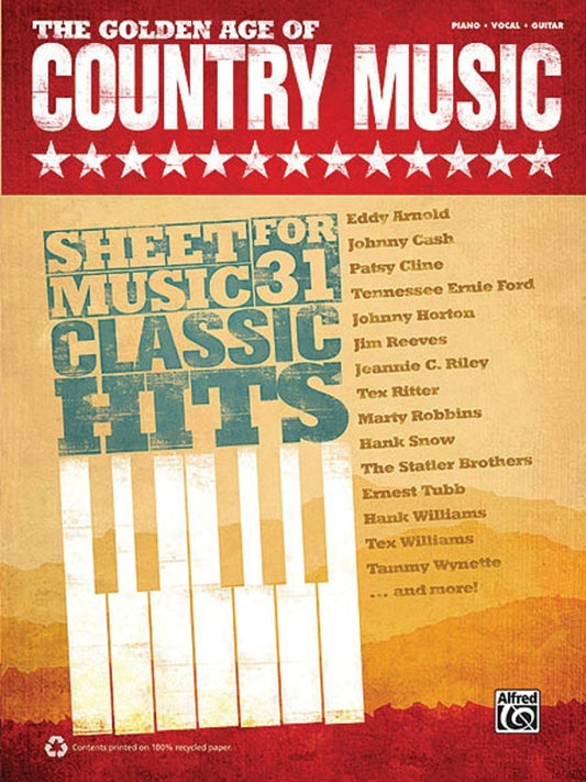 Golden Age Of Country Music PVG (Softcover Book)