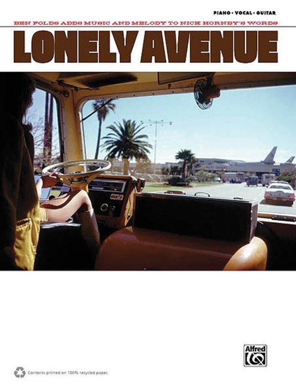 Ben Folds - Lonely Avenue Piano/Vocal Sheet Music Songbook