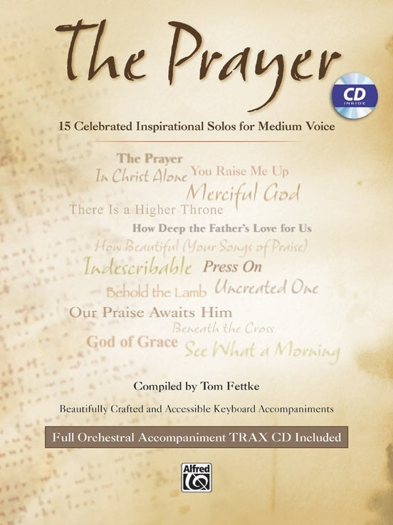 The Prayer Med VCE Book/CD for Cello Sheet Music