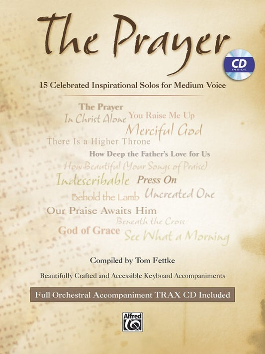 The Prayer Med VCE Book/CD for Cello Sheet Music