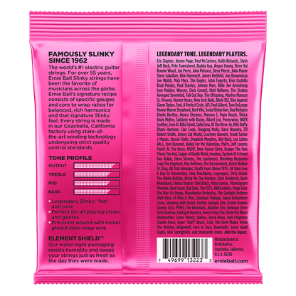 Ernie Ball Super Slinky Nickel Wound Electric Guitar Strings-9-42 Gauge, 3 Pack — view 2