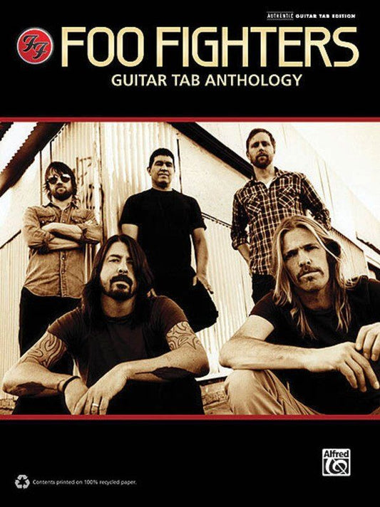 Foo Fighters Guitar Tab Anthology - 128 Pages of Full Music Notation and Tab