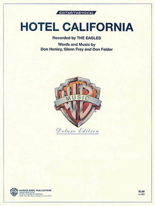 Hotel California S/S Guitar TAB (Sheet Music)