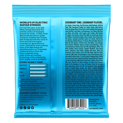 Ernie Ball Extra Slinky Nickel Wound Electric Guitar Strings 3-Pack 8-38 — view 2
