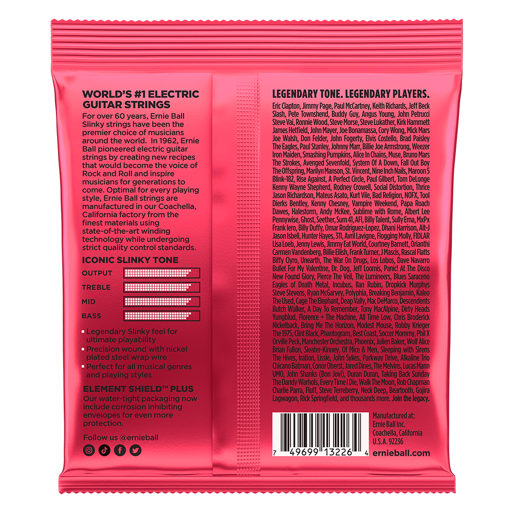 Ernie Ball Burly Slinky Nickel Wound Electric Guitar Strings 3-Pack 11 52 — view 2
