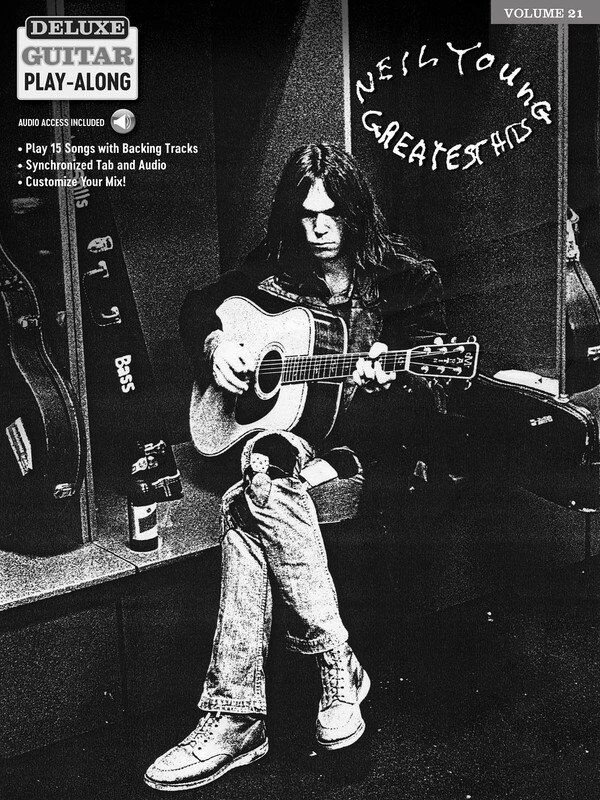 Neil Young Deluxe Guitar Play-Along V21 BK/OLA - 15 Songs, Tab & Play-Along Audio, Standard Notation, Publisher: Hal Leonard, 162 Pages