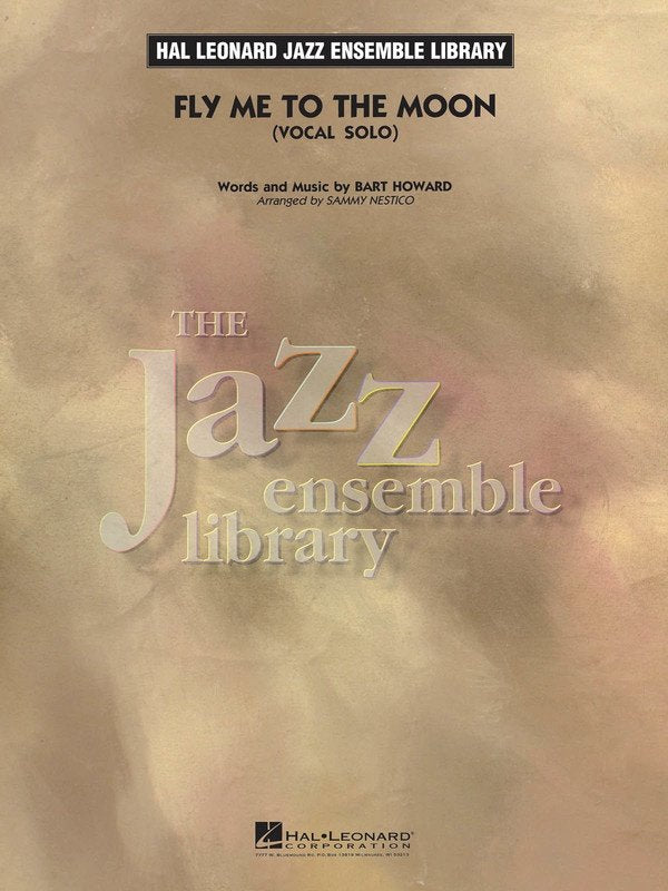 Fly Me to the Moon — Vocal Jazz Ensemble Vol. 3–4 Score & Parts (Hal Leonard)