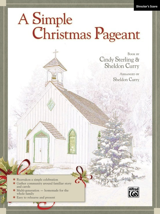 A Simple Christmas Pageant Singers Edition Choral Sheet Music