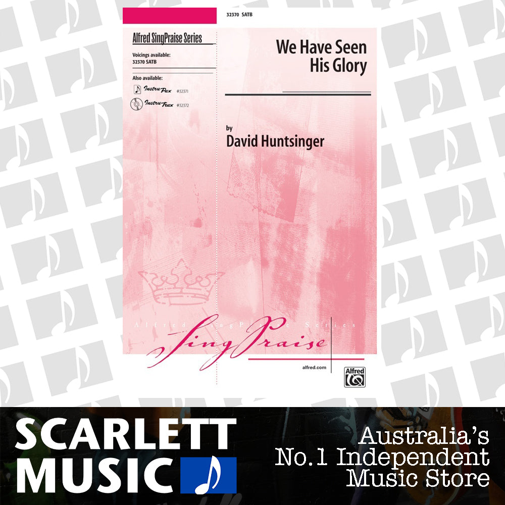 We Have Seen His Glory SATB Choral Sheet Music — view 2
