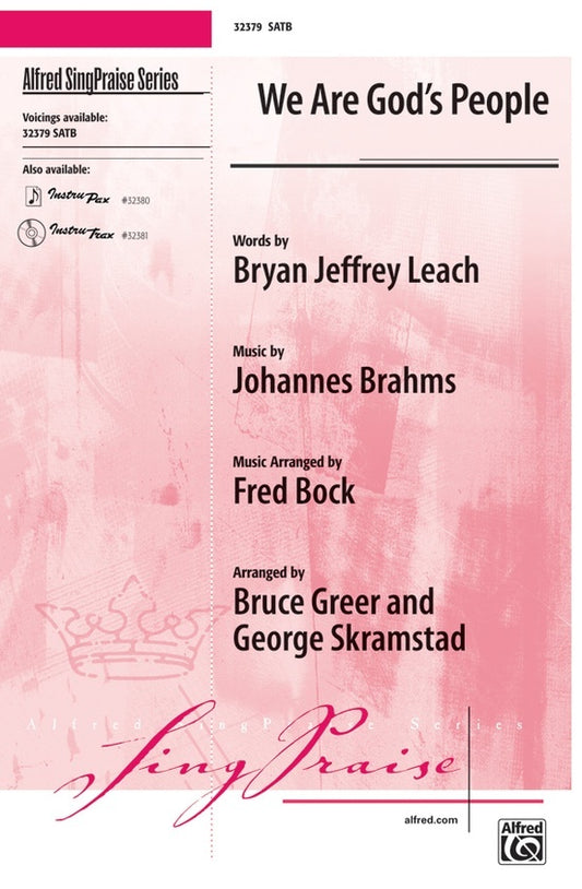 We Are God's People SATB Choral Sheet Music