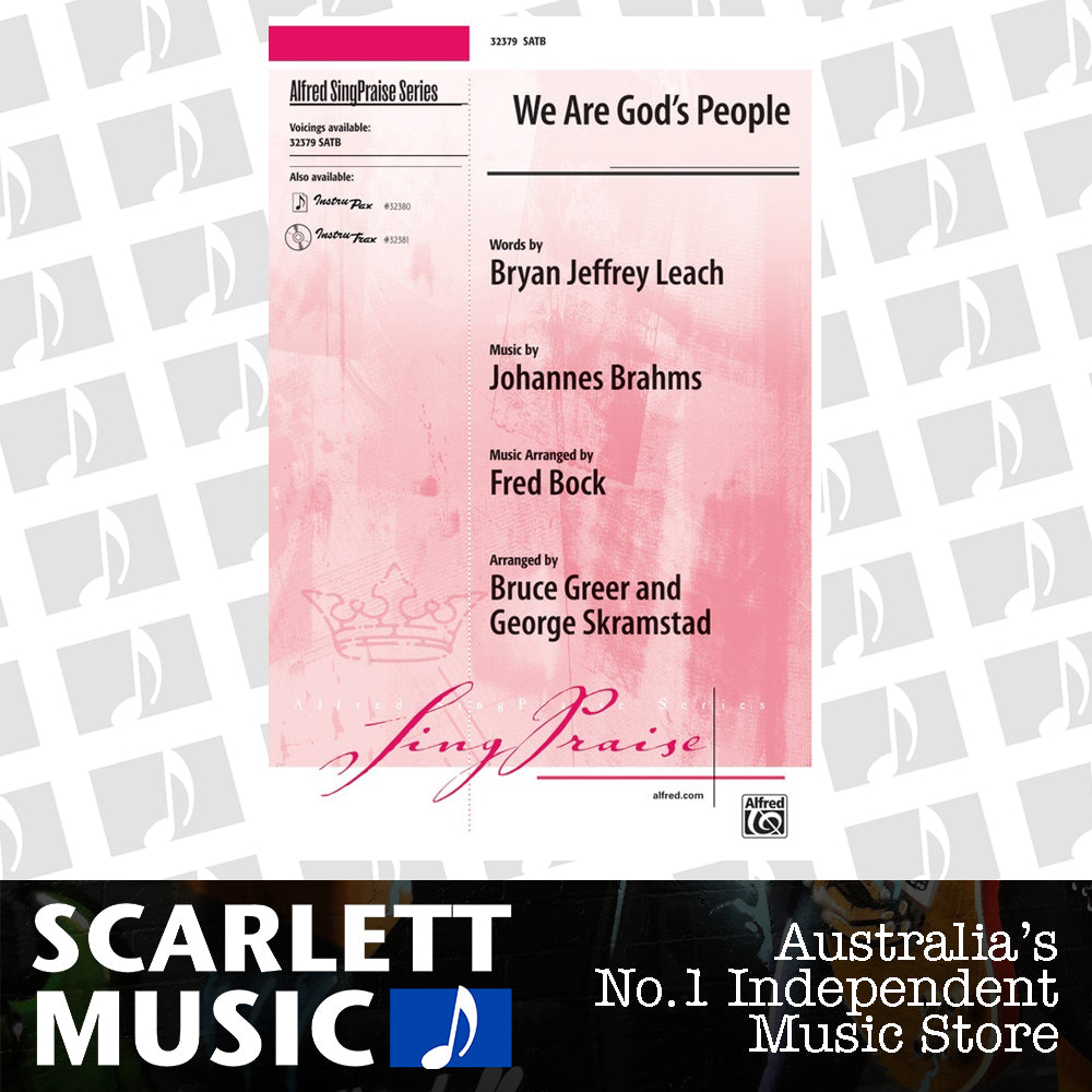 We Are God's People SATB Choral Sheet Music — view 2