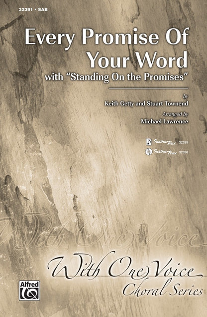 Every Promise Of Your Word SAB