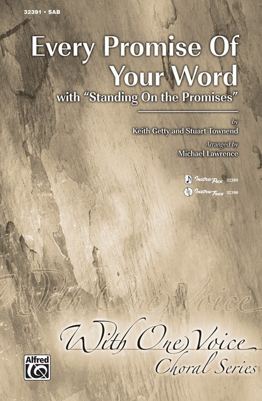 Every Promise Of Your Word SAB