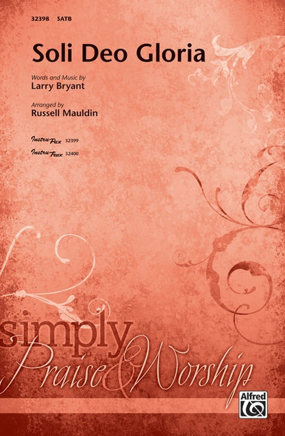 Soli Deo Gloria SATB Choral Sheet Music