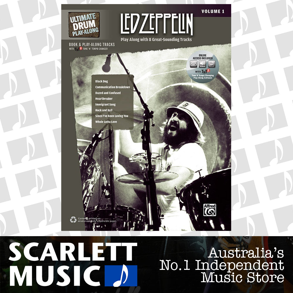 Ultimate Drum Playalong Led Zeppelin Vol1 Book/CD — view 2