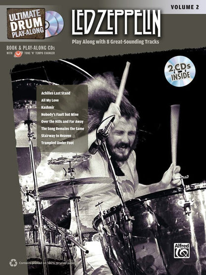 Ultimate Drum Playalong Led Zeppelin Vol2 Book/CD