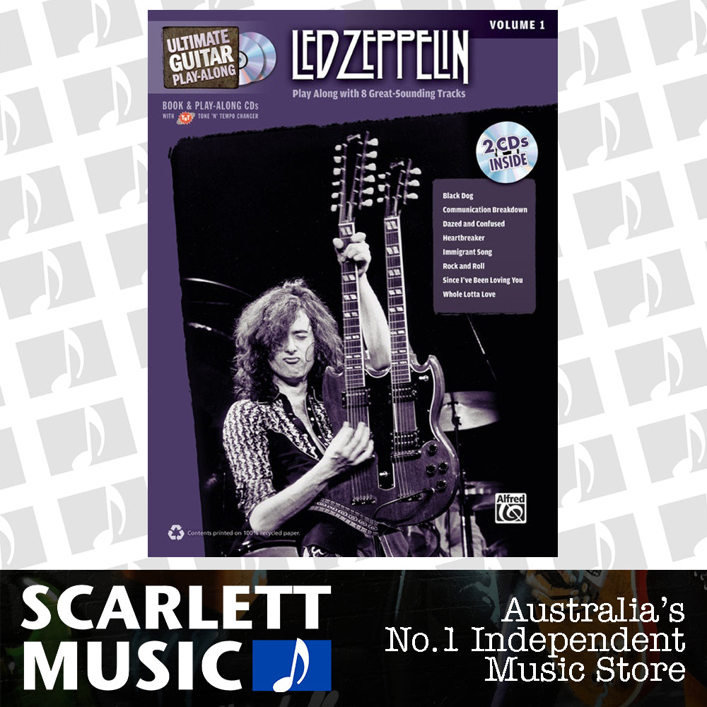 Ultimate Guitar Playalong Led Zeppelin Vol 1 Book and 2 CDs — view 2