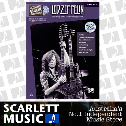 Ultimate Guitar Playalong Led Zeppelin Vol 1 Book and 2 CDs — view 2