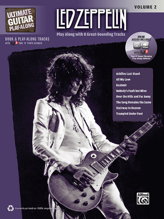 Ultimate Guitar Playalong Led Zeppelin Vol 2 Book with 2 CDs