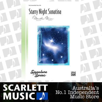 Starry Night Sonatina Piano Sheet Music — view 2