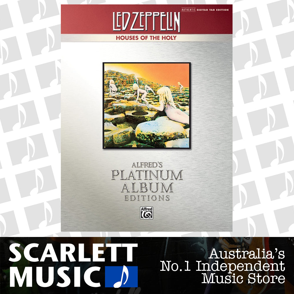 Led Zeppelin Houses Of The Holy Platinum Guitar — view 2