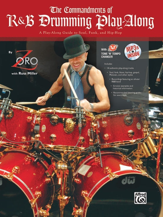 Commandments Of R&B Drumming Play-Along Book/CD