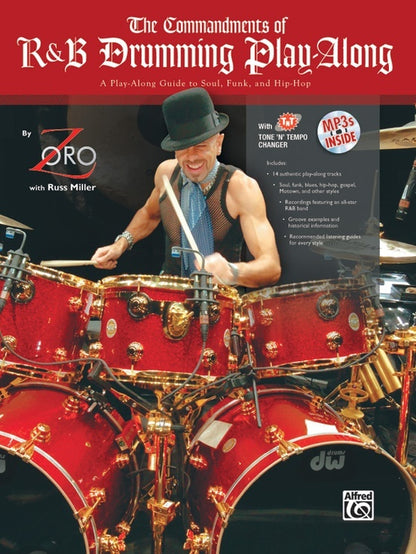 Commandments Of R&B Drumming Play-Along Book/CD