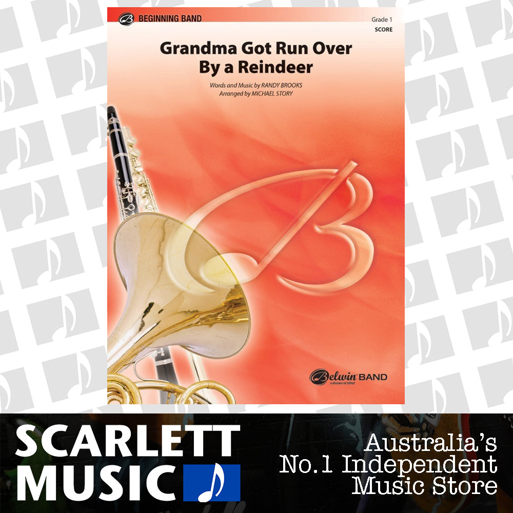 Grandma Got Run Over By A Reindeer Concert Band Gr 1 Score — view 2