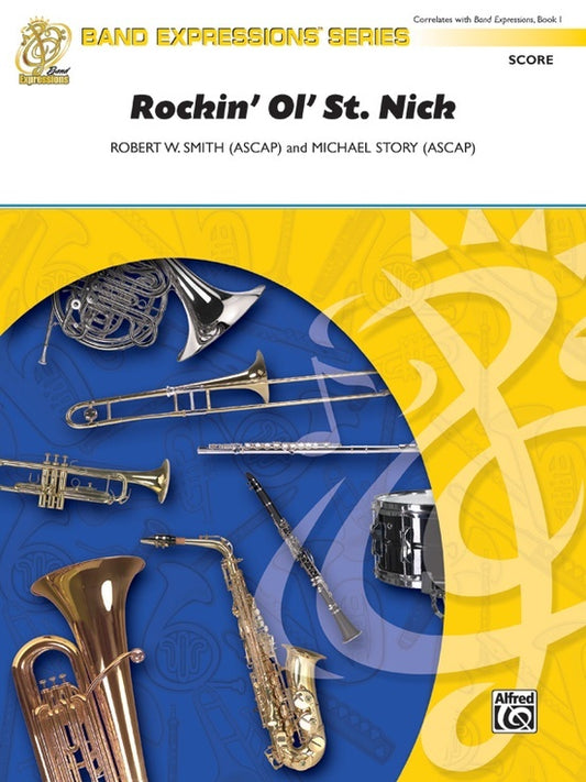 Rockin Ol St Nick Concert Band Gr 1 Conductor Score