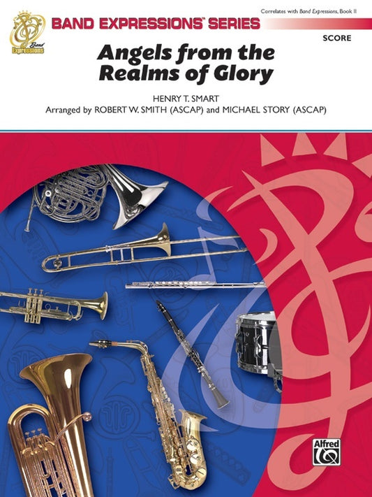 Angels from the Realms of Glory Concert Band Grade 2 Score