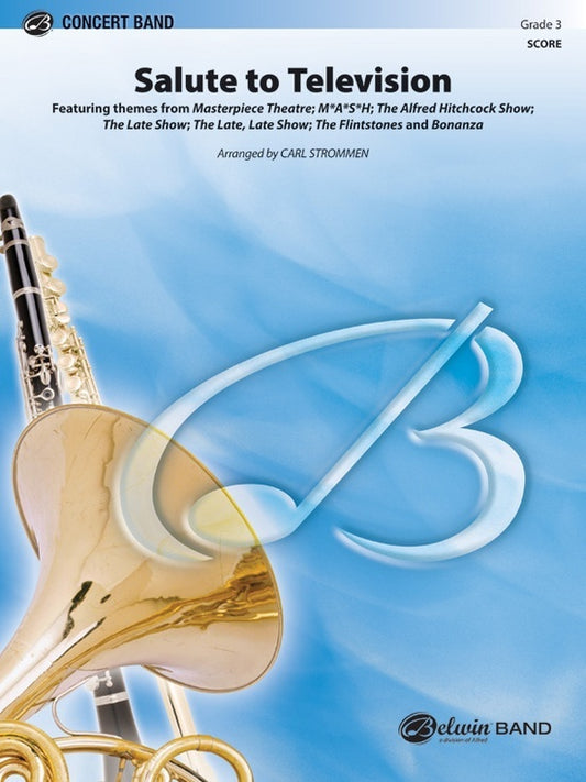 Salute to Television Concert Band Sheet Music Grade 3