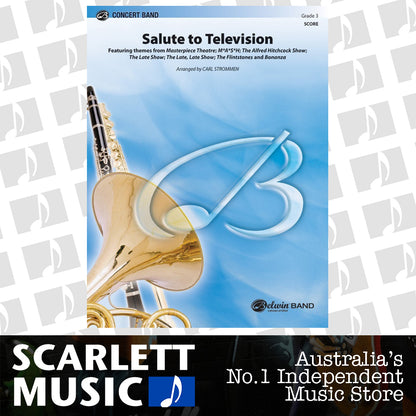 Salute to Television Concert Band Grade 3 Conductor Score — view 2