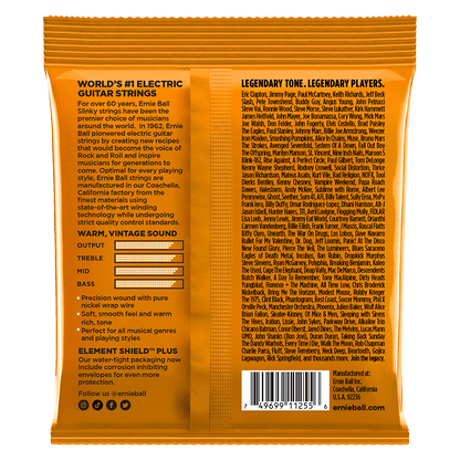 Ernie Ball Hybrid Slinky Classic RnR Pure Nickel Electric Guitar Strings 3-Pack 9 46 — view 2