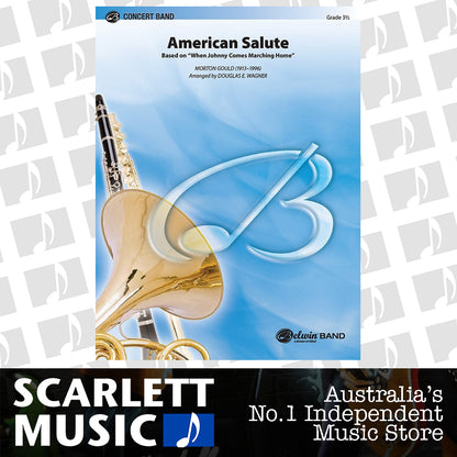 American Salute Concert Band Grade 3.5 Conductor Score — view 2