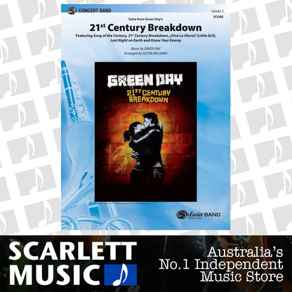 21st Century Breakdown Green Day Concert Band Grade 3 Score — view 2