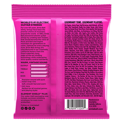 Ernie Ball Super Slinky Classic RnR Pure Nickel Electric Guitar Strings  3-Pack 9-42 — view 2
