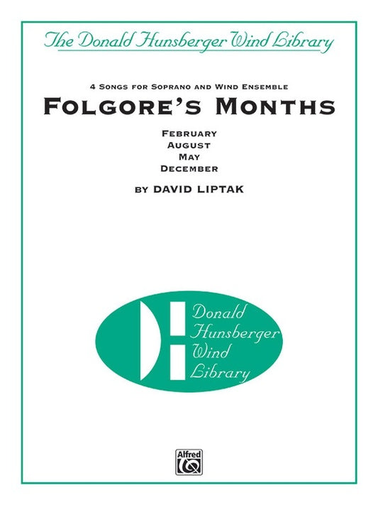 Folgores Months Concert Band Gr 5 Conductor Score