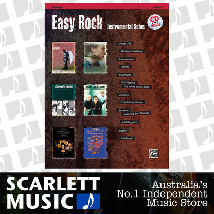 Easy Rock Inst Solos Clarinet Book/CD — view 2