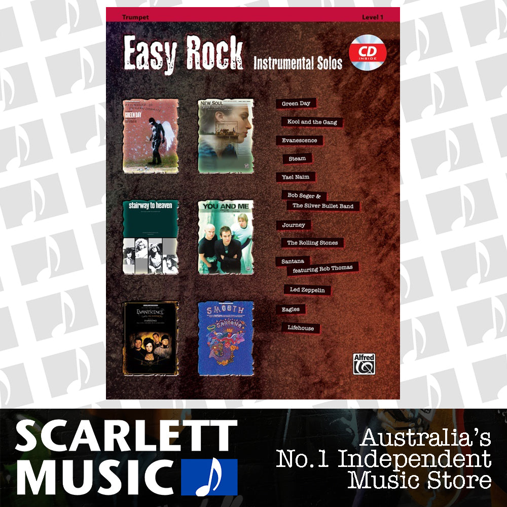 Easy Rock Inst Solos Trumpet Book/CD — view 2
