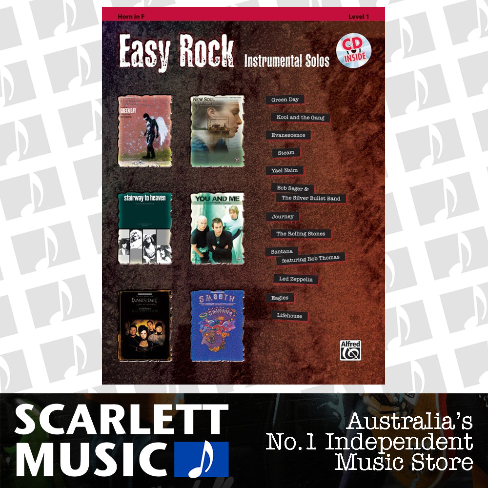 Easy Rock Inst Solos Horn Book/CD — view 2