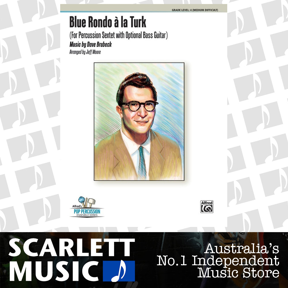 Blue Rondo … la Turk Percussion Ensemble Sheet Music — view 2