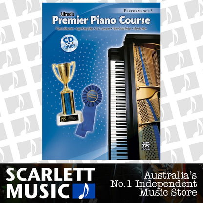 Premier Piano Course Performance 5 Book/CD — view 2